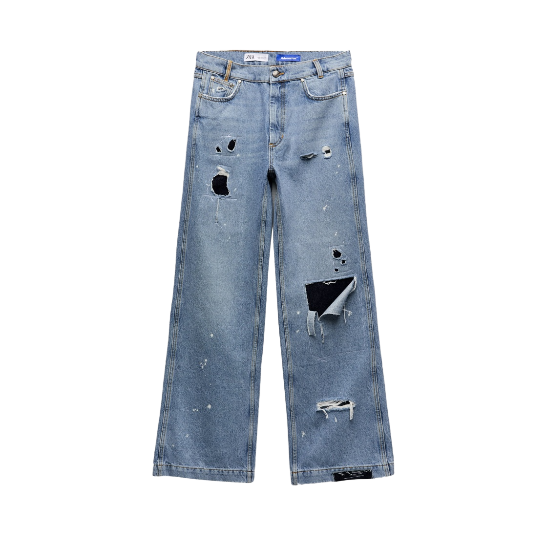 자라 x 아더에러 슬릿 진 블랙 | Zara | KREAM