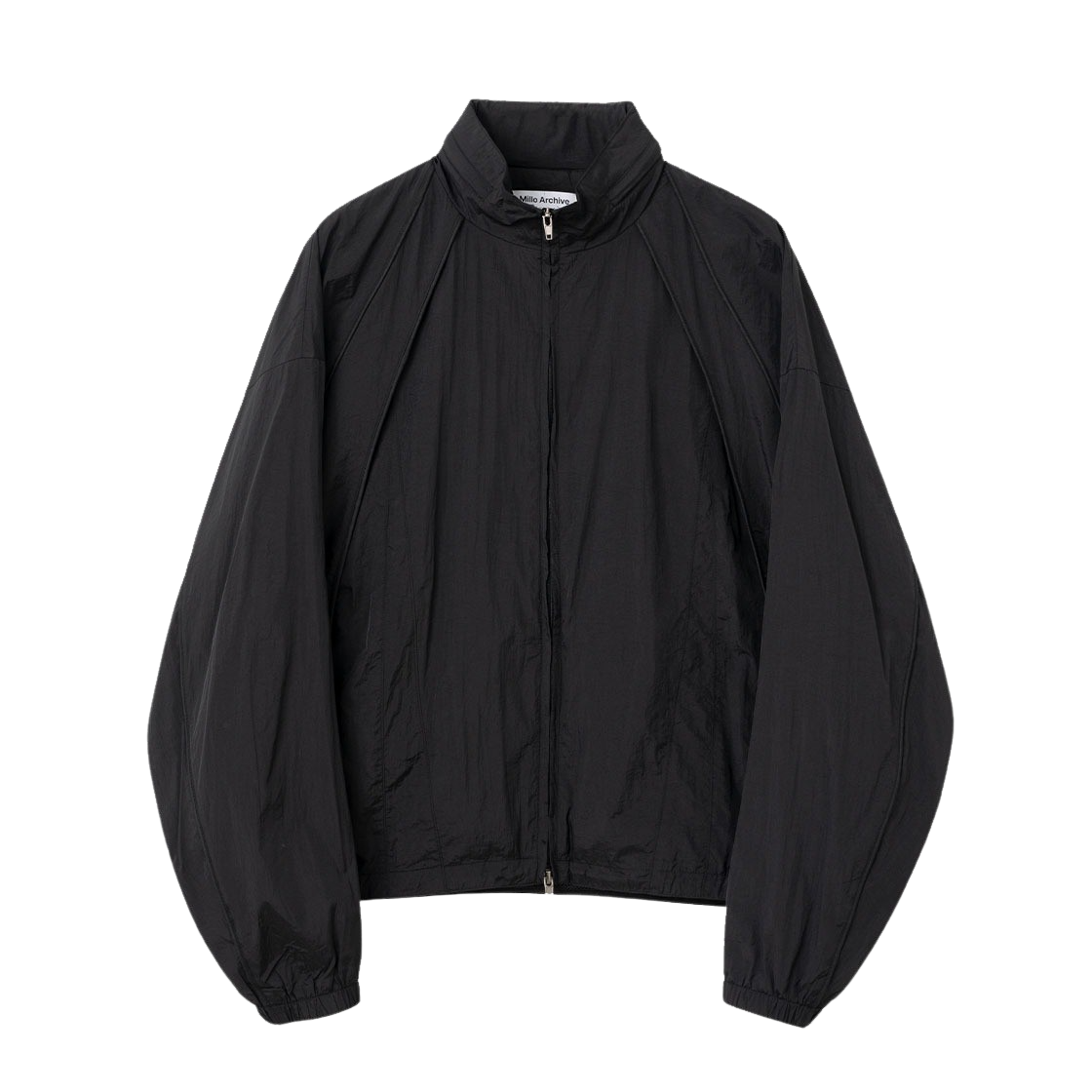 밀로 아카이브 하이드 후드 트랙 자켓 블랙
