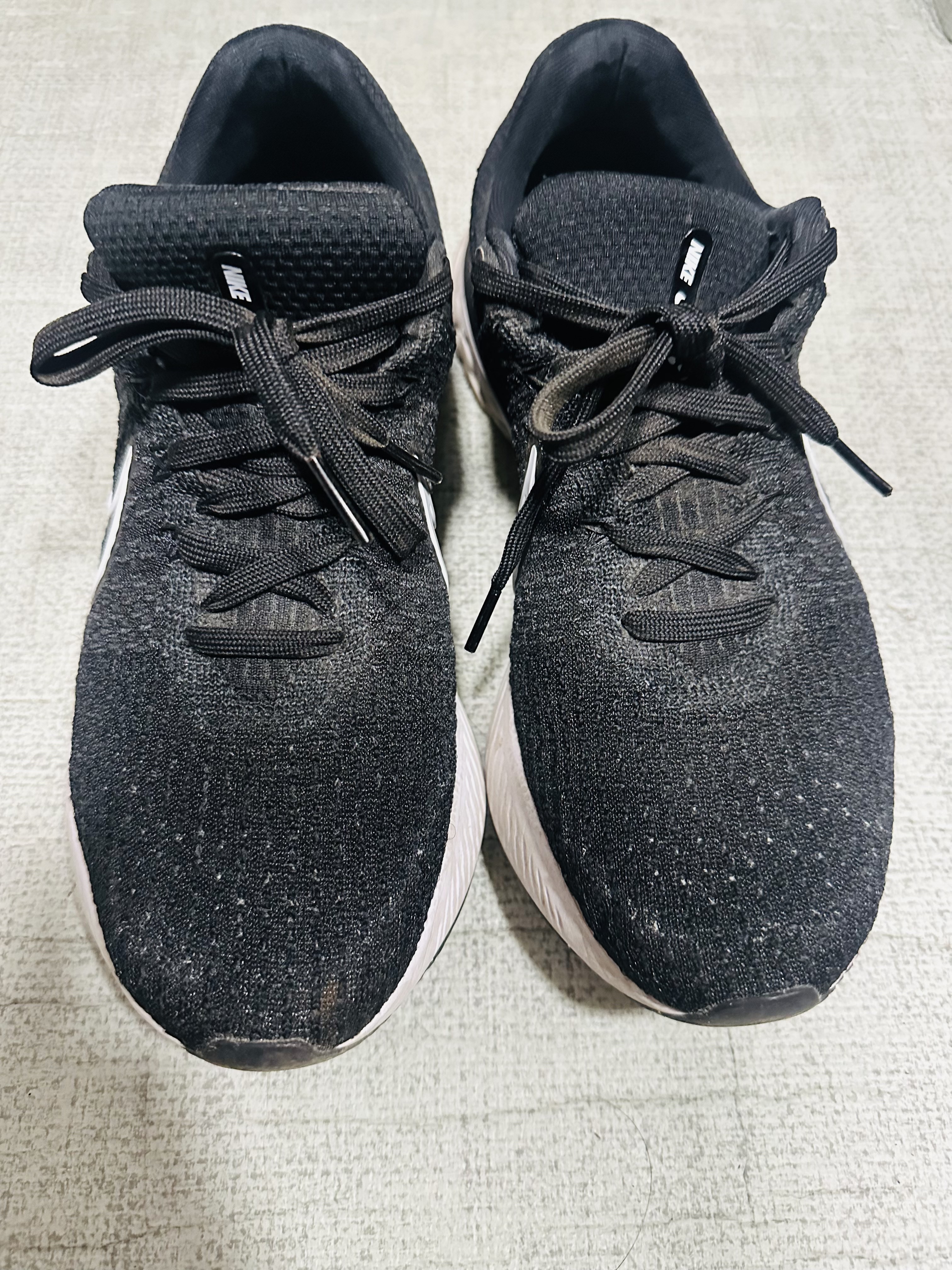 Nike React Infinity Run Flyknit 3 Black White 착용 스타일