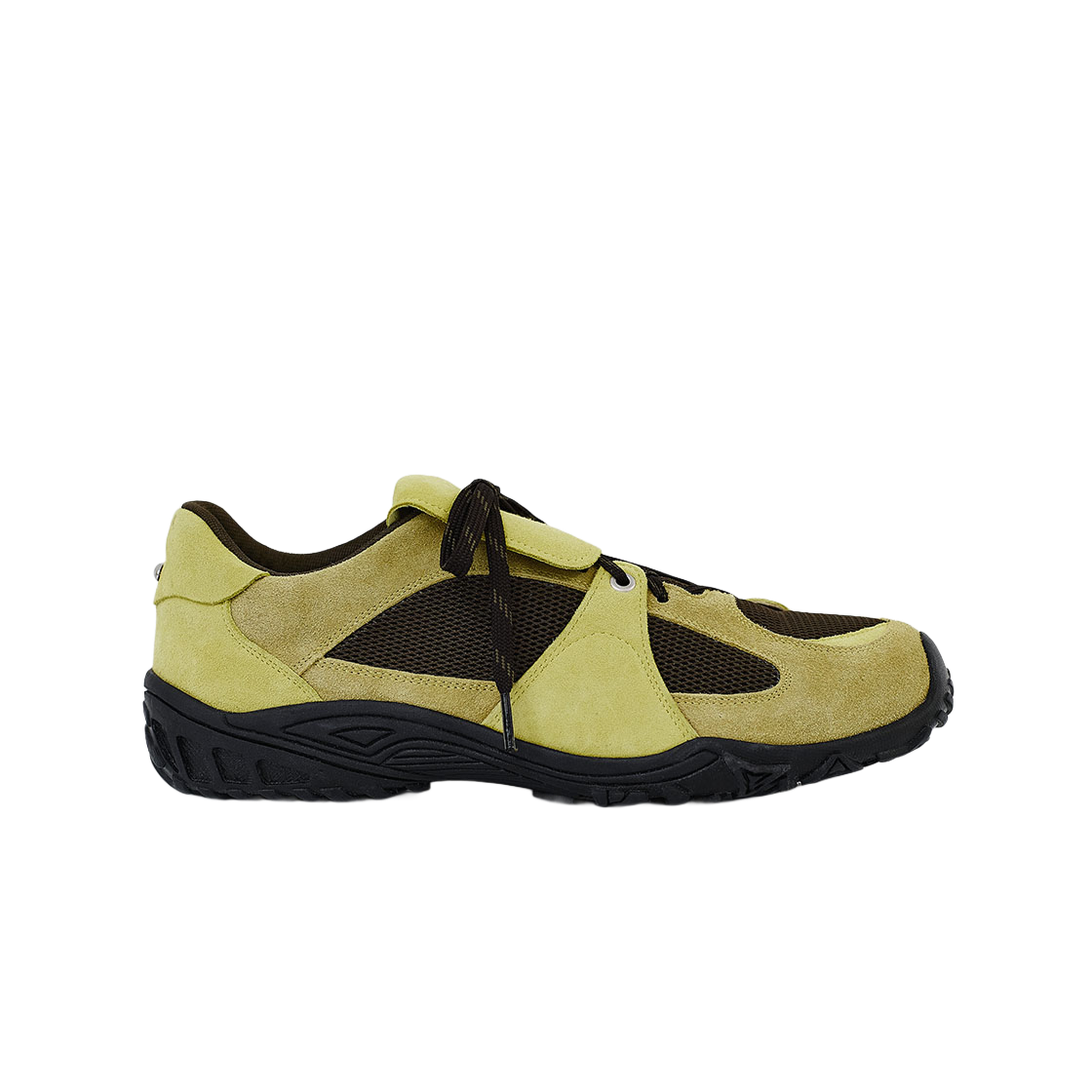 [6% 적립] 네거티브쓰리 비대칭 스니커즈 엘로우 브라운([6% 적립] NegativeThree Asymmetry Sneakers Yellow Brown)