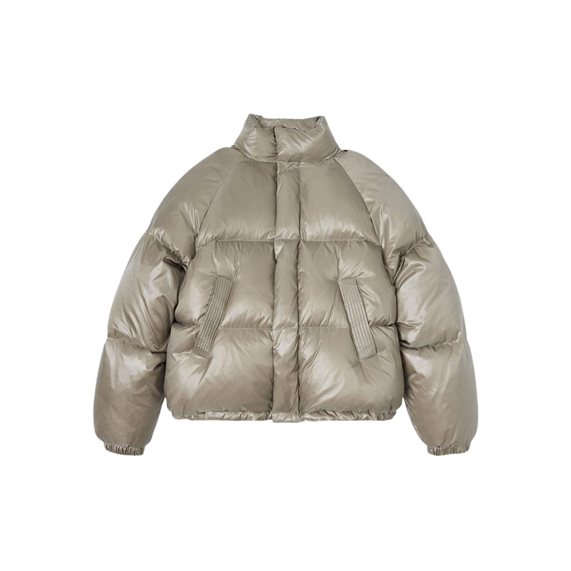 시야쥬 SIOT4010 글로시 덕다운 패딩 모카