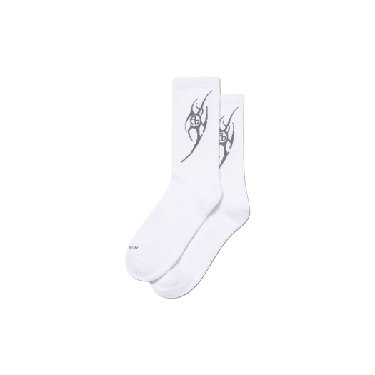 NMSS52AC14WHT NOMANUAL NM Tribal Socks White