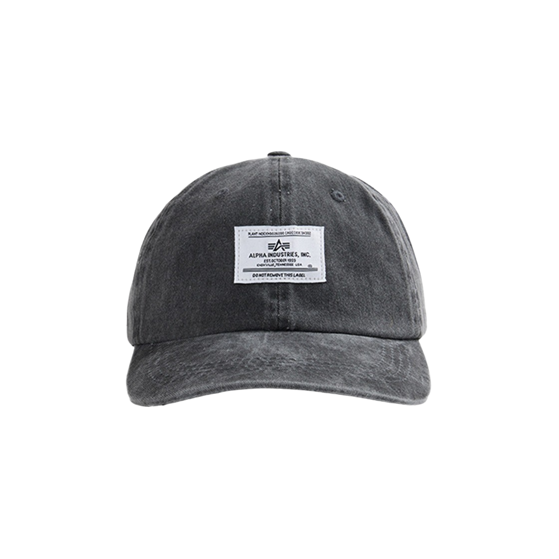 AICOI0000012BLK ALPHA INDUSTRIES Battlewash Cap Black - 대표 이미지 #1