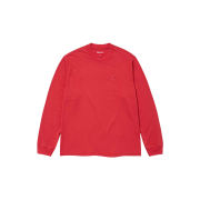 Supreme Small Box L/S T-shirt Washed Red - 24SS