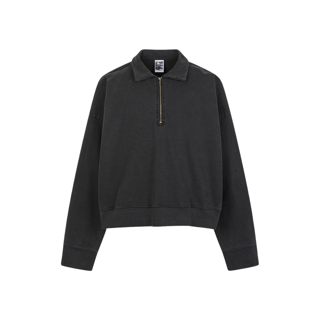 바스켓케이스 헨치 쿼터집 빈티지 블랙(Basketcase Hench Quarterzip Vintage Black)