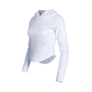 HDEX Womens Symbol Hoodie Long Sleeve White