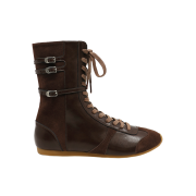 Moodnight Cindy 3 Belted Boxer Lace-Up Brown