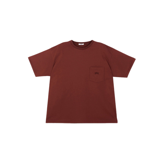 MRS23CS020 BROWN Bode Embroidered T Shirt Brown