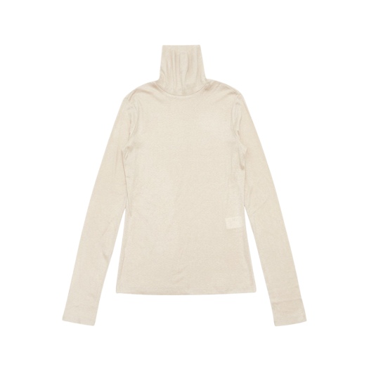 아모멘토 우먼 터틀 티셔츠 아이보리 - 24FW