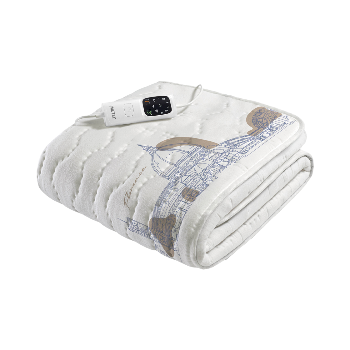 03208 IMETEC Pure Cotton Electric Blanket Single IMF-091