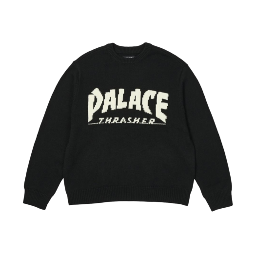 팔라스 템테이션 니트 블랙 - 23SS | Palace | KREAM 팔라스 템테이션 니트 블랙 - 23SS | Palace | KREAM