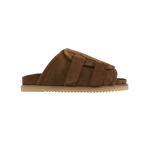 PL5RSO0221C0 Polyteru Jumbo Slippers Brown