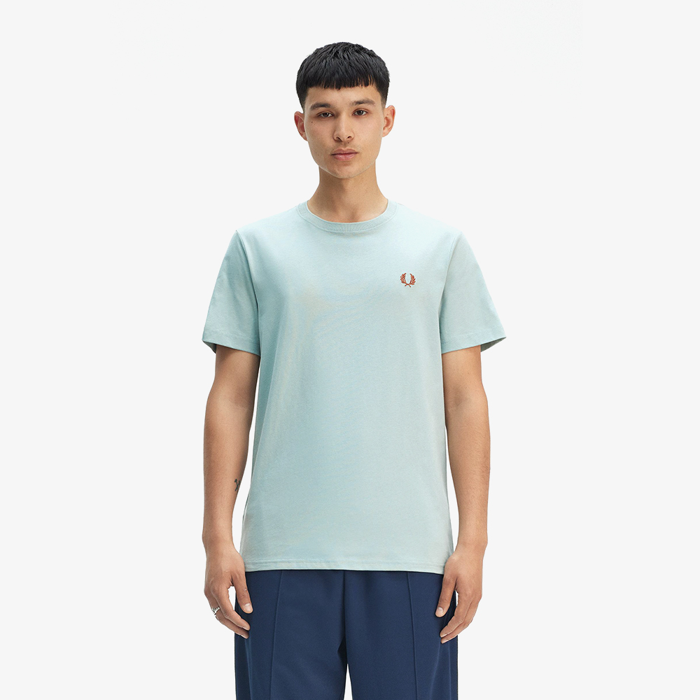 프레드페리 크루넥 티셔츠 실버 블루(Fred Perry Crew Neck T-Shirt Silver Blue) - 2
