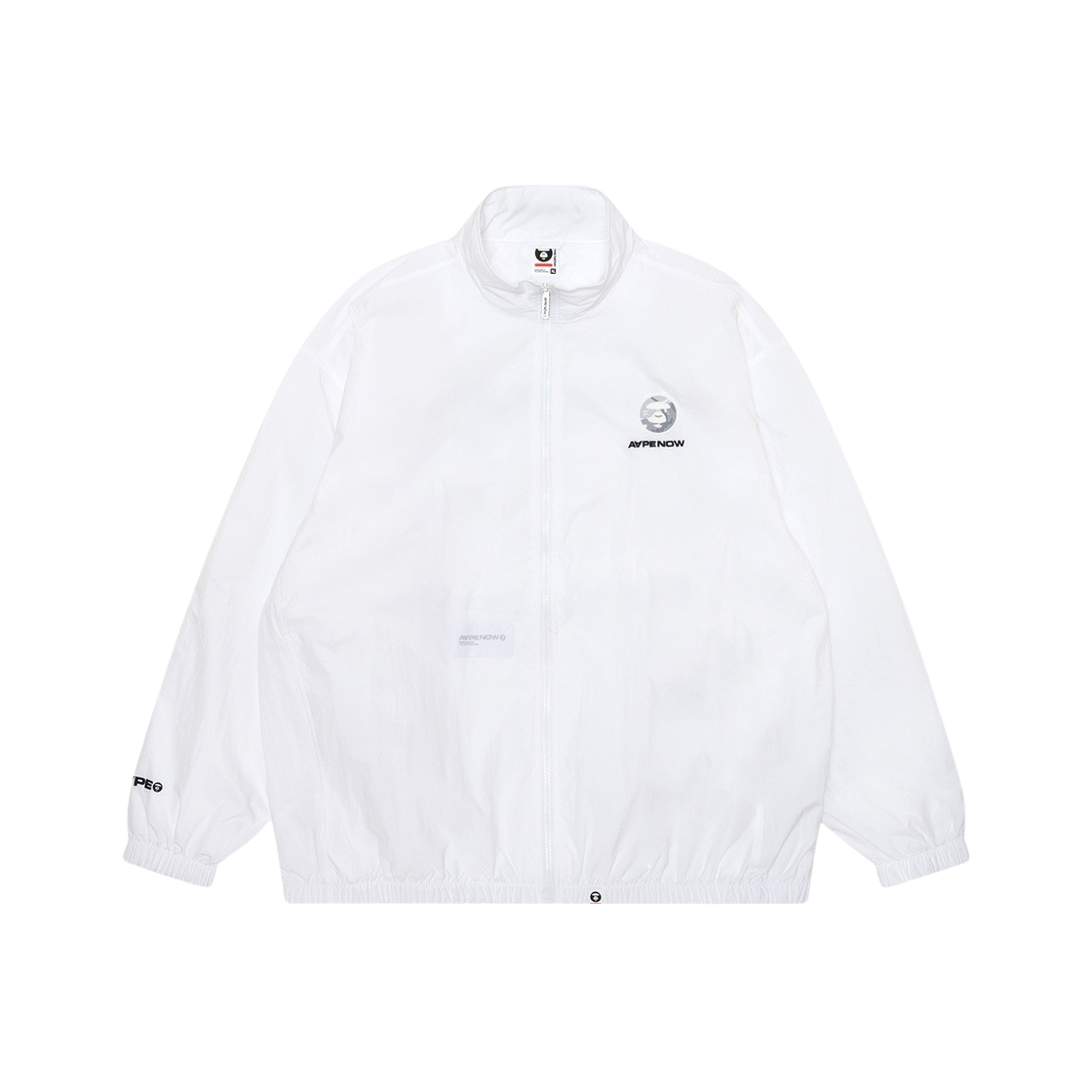 에이프 나우 라이트 웨이트 자켓 화이트(AAPE Now Light Weight Jacket White)