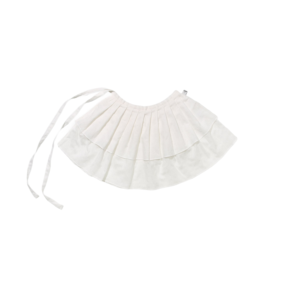 키지코 레이어드 프릴 스커트 아이보리(KIJIKO Layered Frill Skirt Ivory)