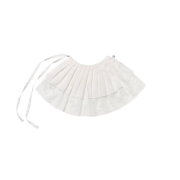 KIJIKO Layered Frill Skirt Ivory