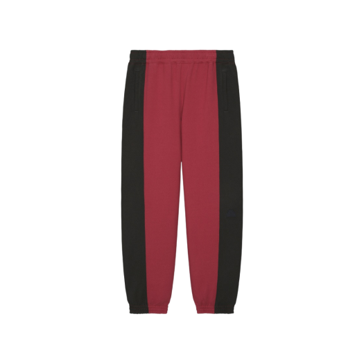 Cav Empt Paneled Two Tone Jog Pants Red - 24SS