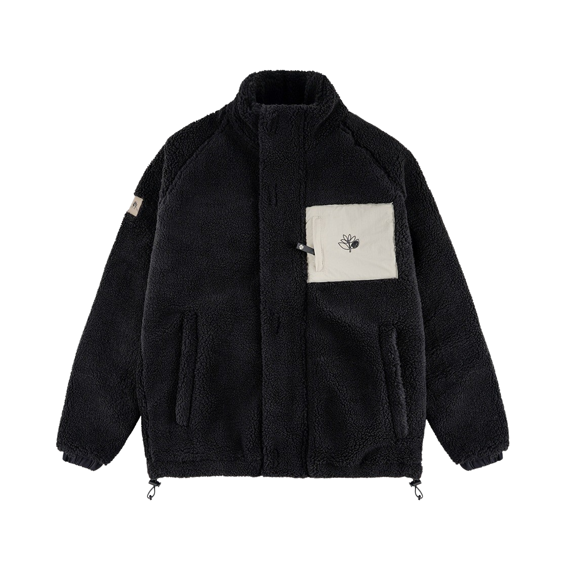 마젠타 스케이트보드 나푸르나 자켓 블랙