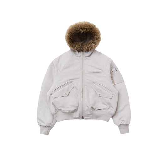 THE MUSEUM VISITOR★韓国★LEATHER ELBOW PATCH CHECK ANORAK LEATHER ELBOW PATCH CHECK ANORAK (BEIGE) : THE MUSEUM VISITOR