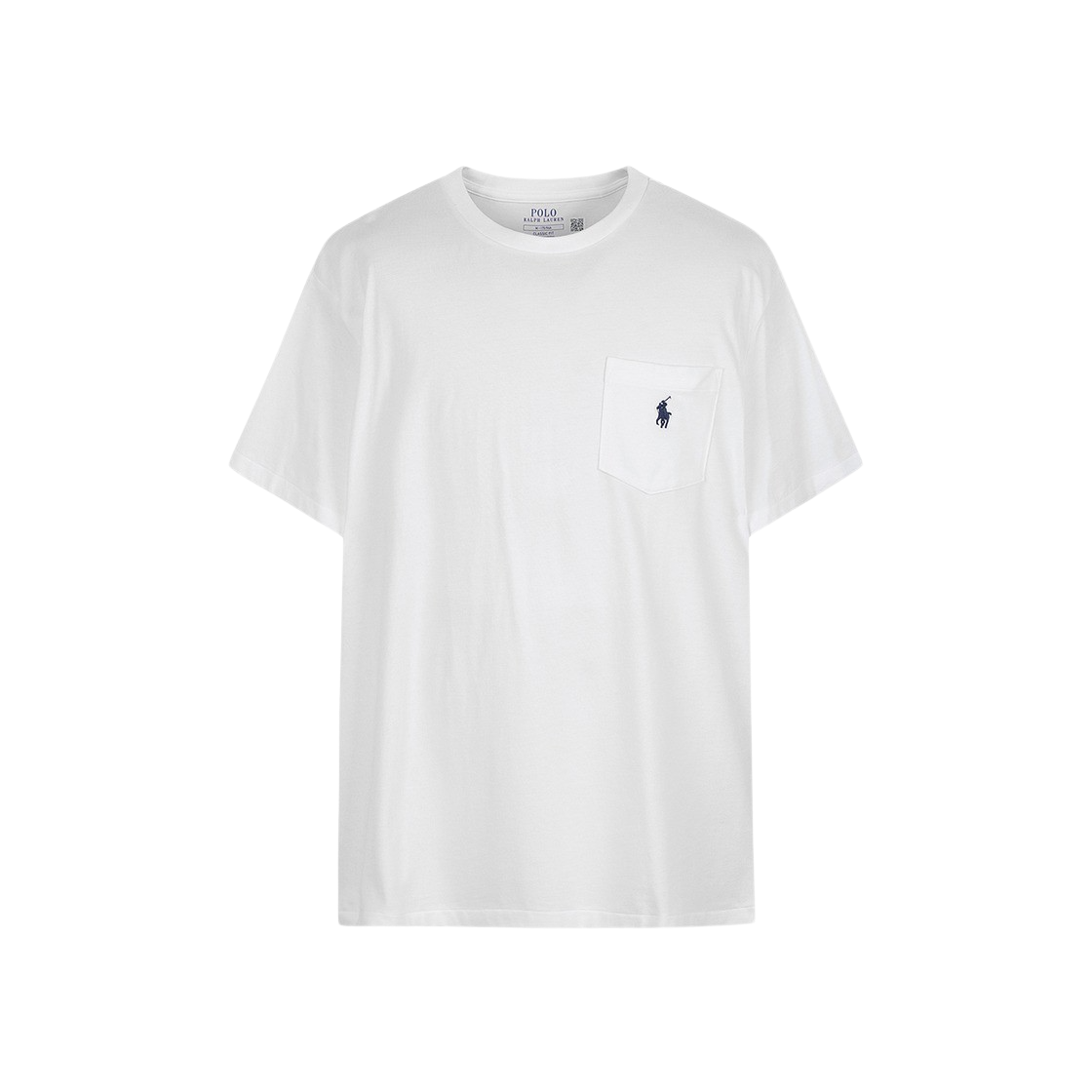 [30%적립] 폴로 랄프 로렌 클래식핏 포켓 티셔츠 화이트([30%적립] Polo Ralph Lauren Classic Fit Pocket T-Shirt White)