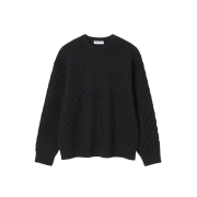 Millo Archive Draft Rhombus Knit Black