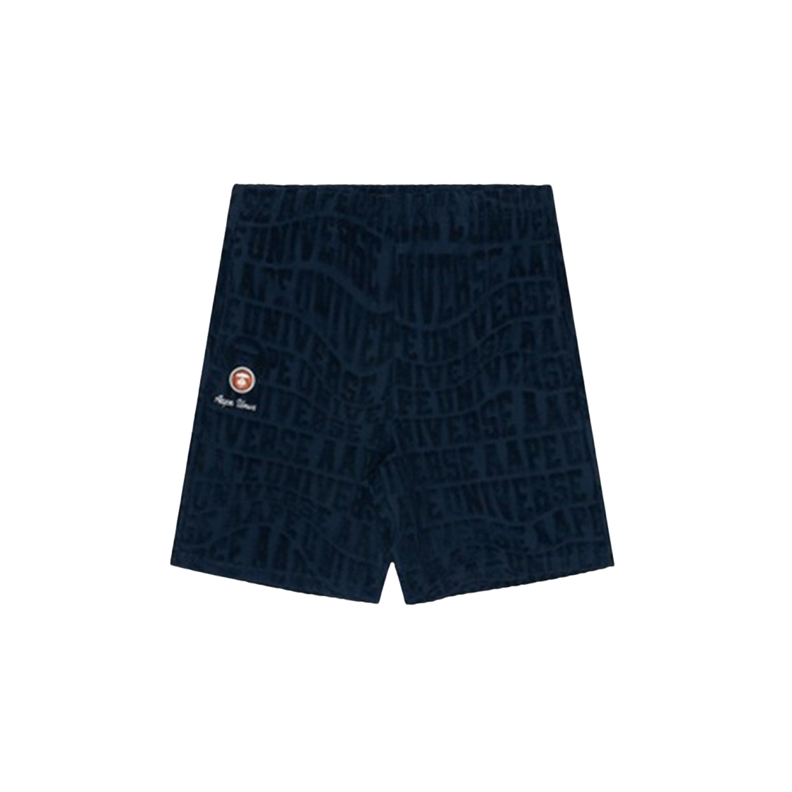 KM4BPASAP59NY AAPE Sweat Shorts Navy