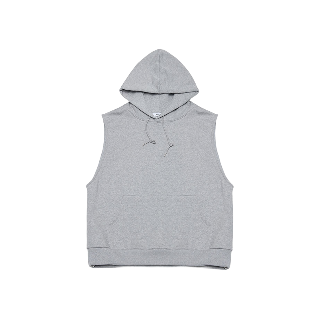 어레이드 컴피 후드 베스트 그레이(Arrayed Comfy Hood Vest gray)