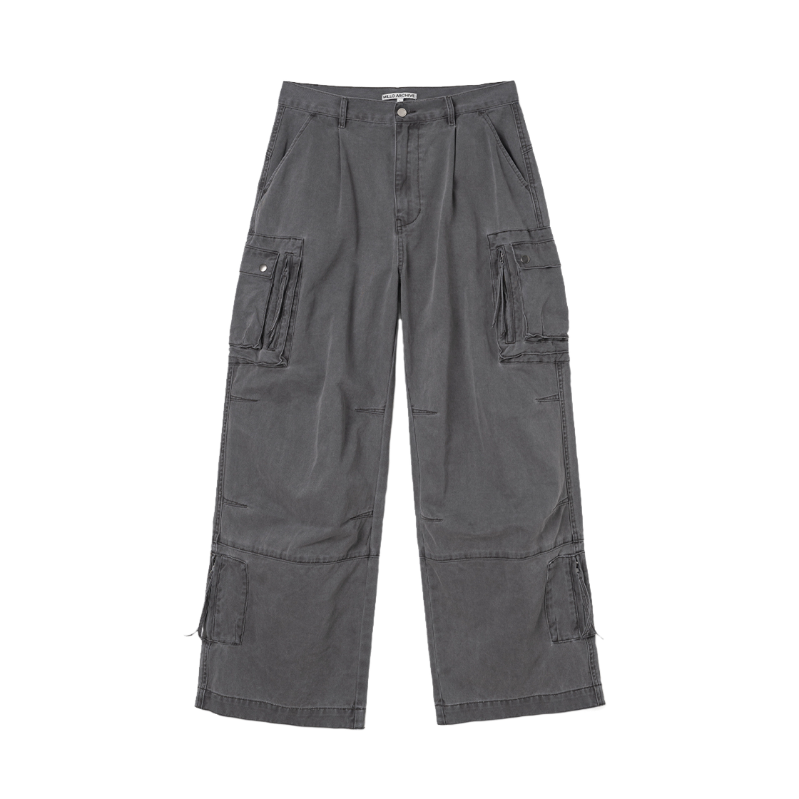 밀로 아카이브 워시드 멀티 카고 팬츠 빈티지 퍼플