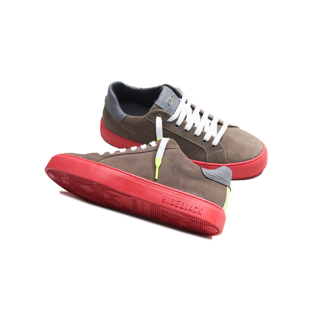 하이드앤잭 에센스 오일 스니커즈 브라운(Hide&Jack Essence Oil Line Sneakers Brown) - 5