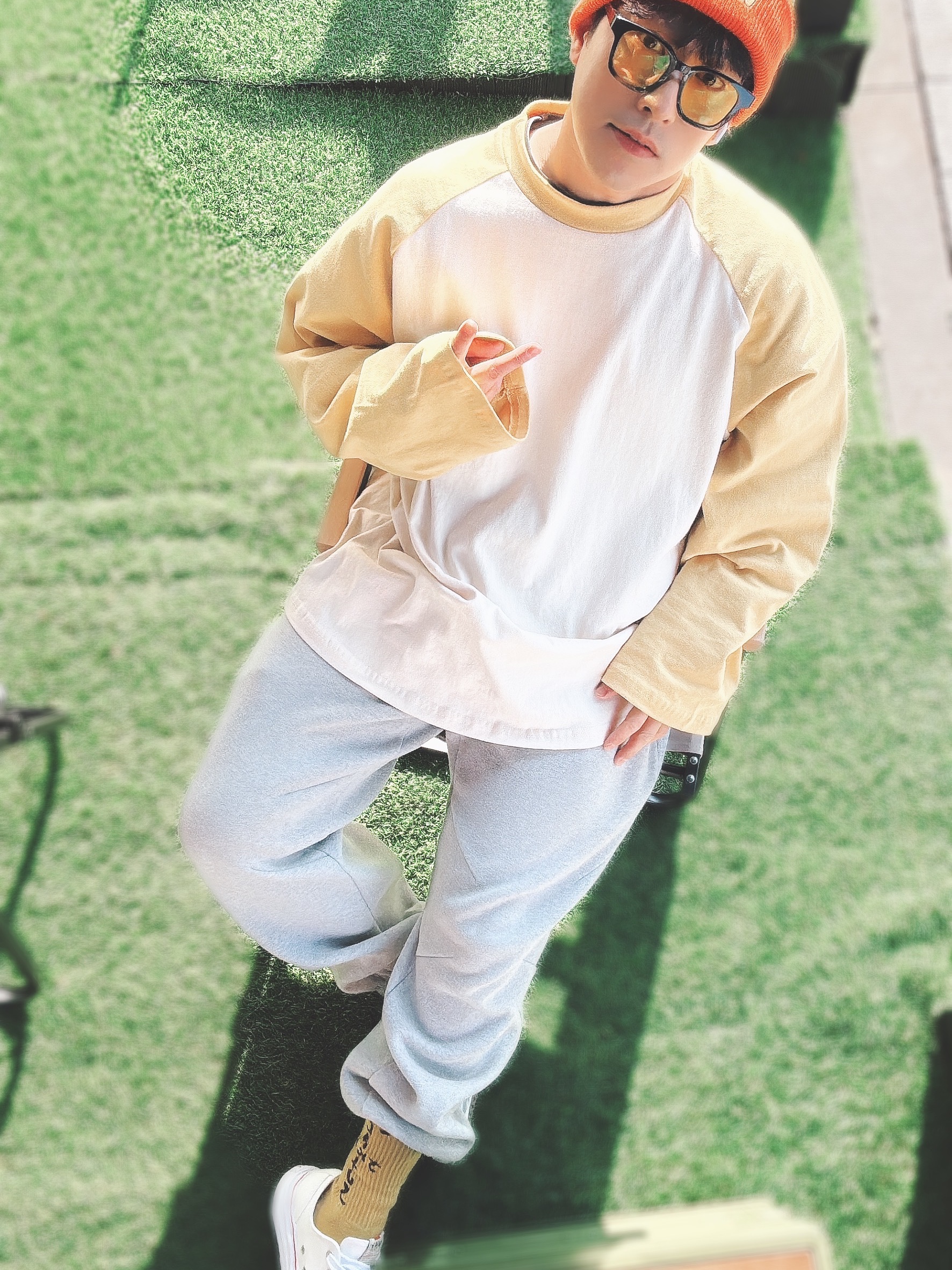 Maison Mihara Yasuhiro Hank OG Sole Canvas Low-top Sneakers White, Hermes Clic HH Bracelet Gold & Etain Mat 착용 스타일 - 2