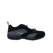 [6% 적립] HugYourSkin X NegativeThree Half tone string sneakers Black