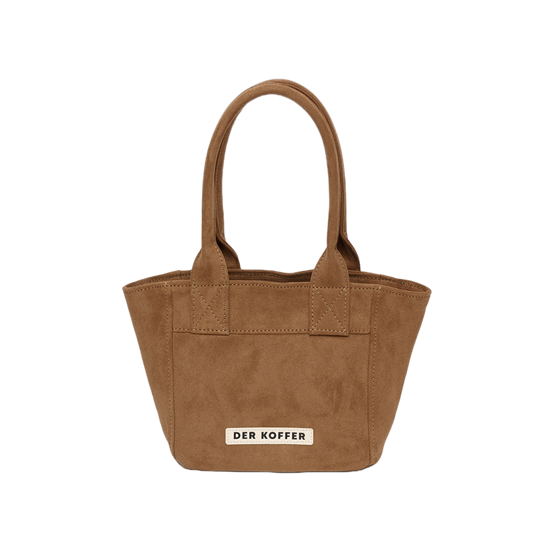 2434010603 Der koffer Shopper Suede Mini Brown