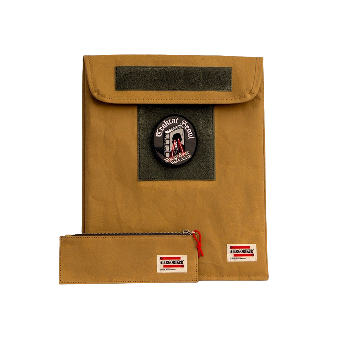 트락타트 크라프트 폴더블 태블릿 파우치 세트 카멜(Traktat Kraft Foldable Tablet Pouch Set Camel)