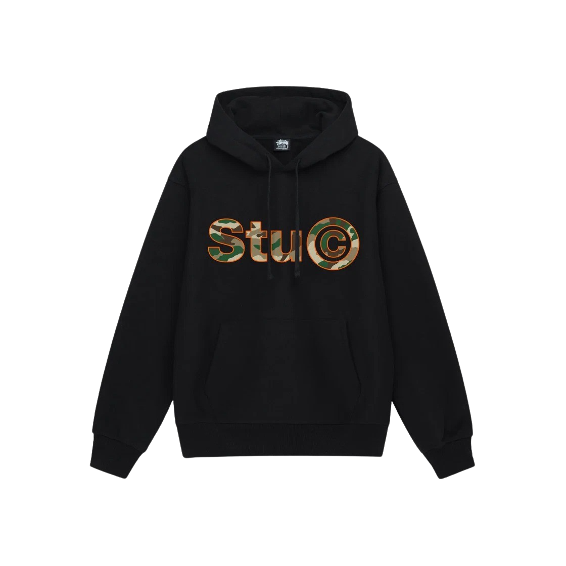 KM4ATSHST230BK Stussy Stu C. Hoodie Black