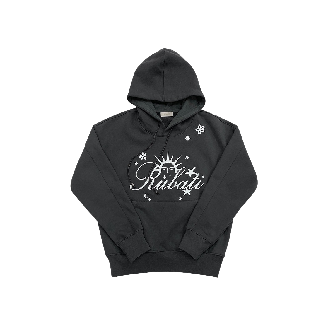 루바티 썬라이즈 로고 후디 챠콜(Rubati Sunrise Logo Hoodie Charcoal) - 1