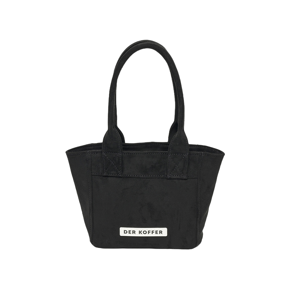 2434010605 Der koffer Shopper Suede Mini Black