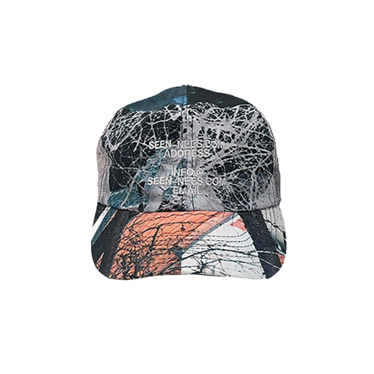 샌드사운드 스트라이프 6패널 캠프 캡 네이비 | Sand Sound | KREAM