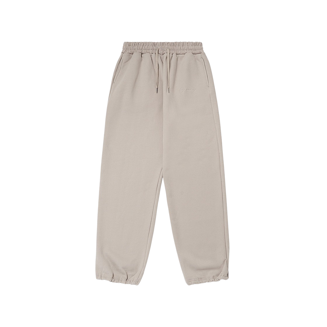 바이랑 소프트 코튼 저지 트랙 팬츠 오트밀(BY RANG Soft Cotton Jersey Track Pants Oatmeal) - 1