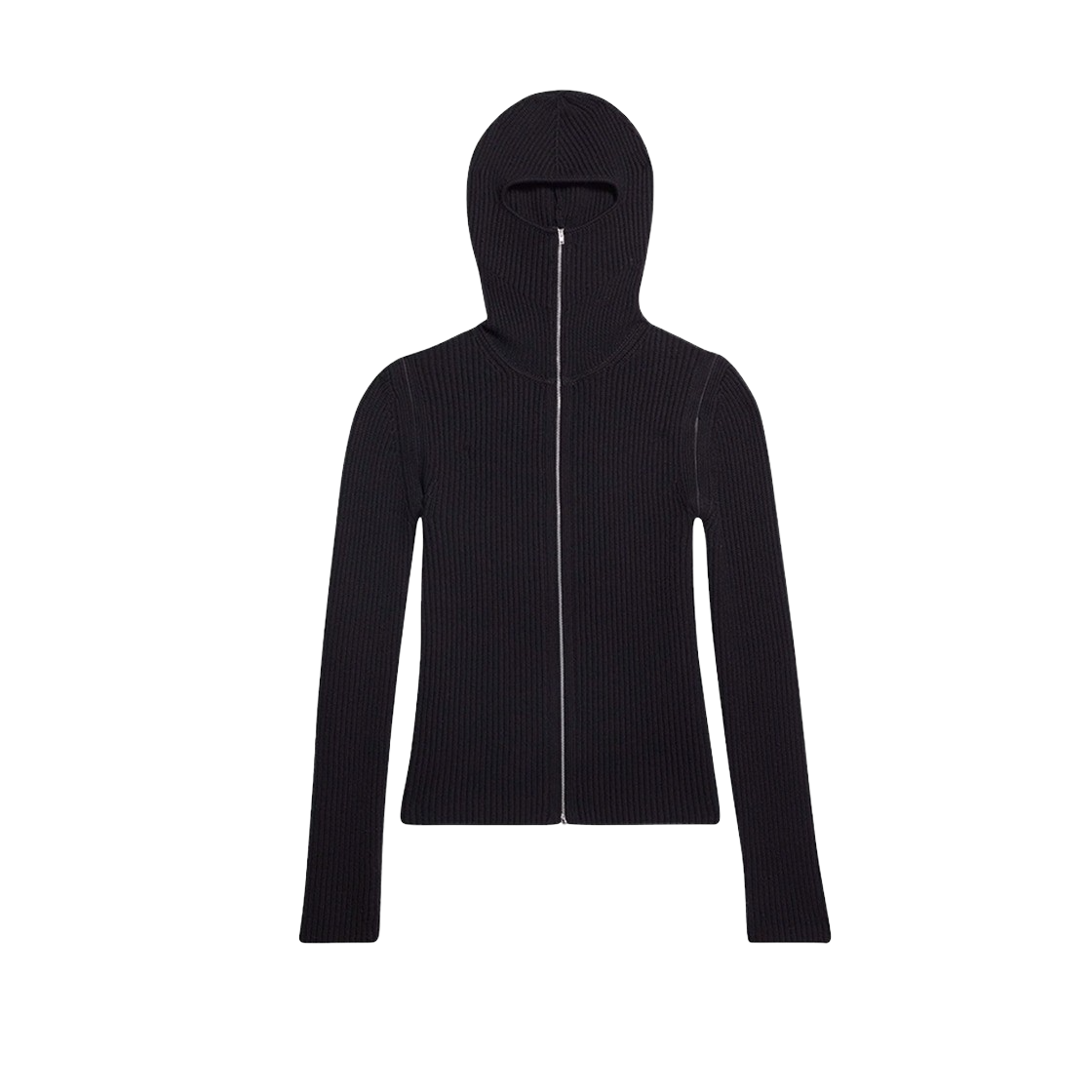 헬무트 랭 세이프티 바라클라바 후디 블랙 - 24FW(Helmut Lang Safety Balaclava Hoodie Black - 24FW)
