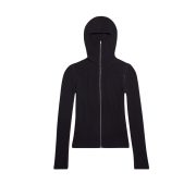 Helmut Lang Safety Balaclava Hoodie Black - 24FW