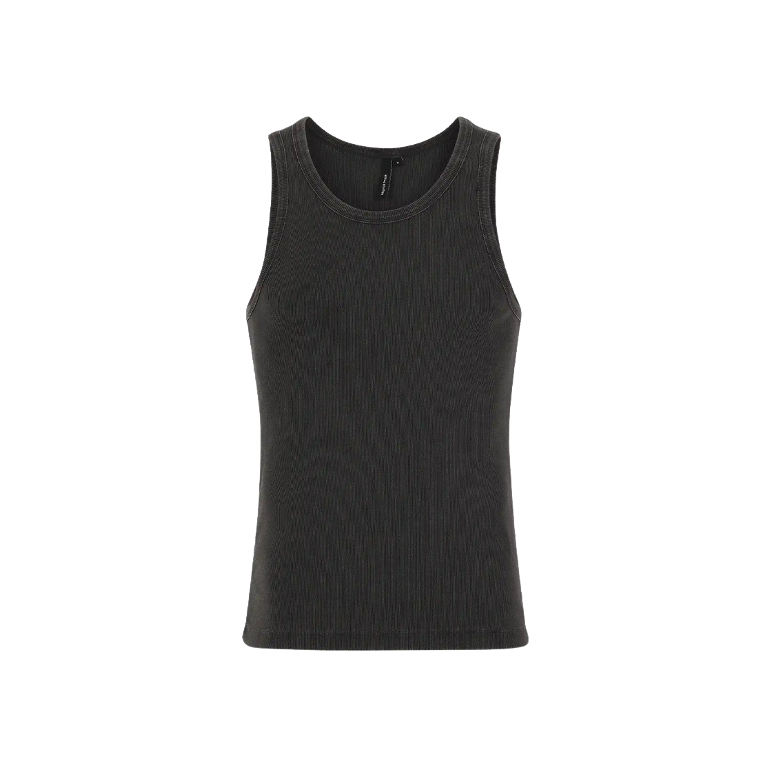 KM4CTSSES23BK Entire Studios Rib Tank Washed Black - 24FW