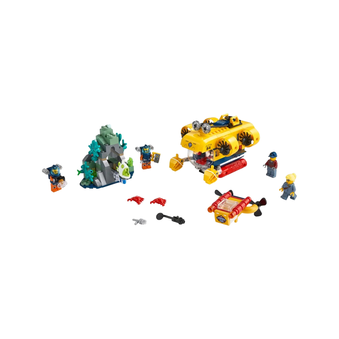 레고 시티 해양 탐사 잠수함(Lego City Ocean Exploration Submarine) - 1