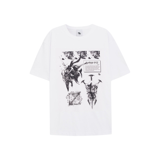 산산기어 x 롤 아펠리오스 티셔츠 화이트 | Sansan Gear | KREAM