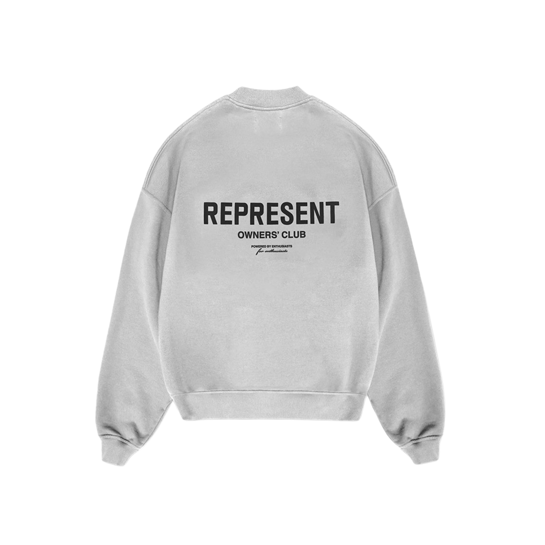 리프레젠트 오너스 클럽 스웨터 애쉬 그레이(Represent Owners Club Sweater Ash Grey)