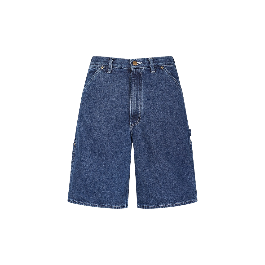 오어슬로우 데님 페인터 쇼츠 6 먼스 워시(Orslow Denim Painter Shorts 6 Month Wash)