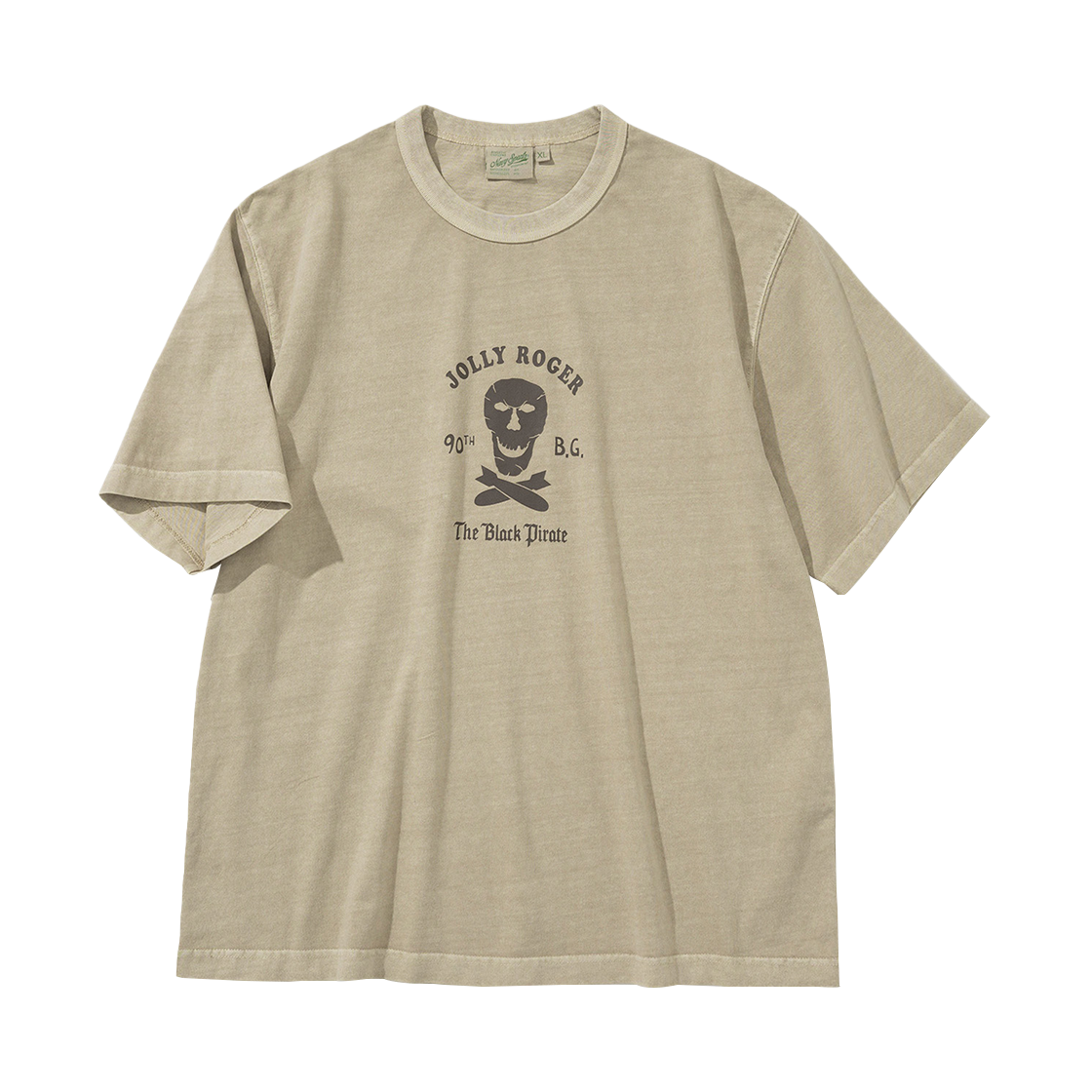 유니폼 브릿지 졸리 로저 숏슬리브 티 피그먼트 베이지