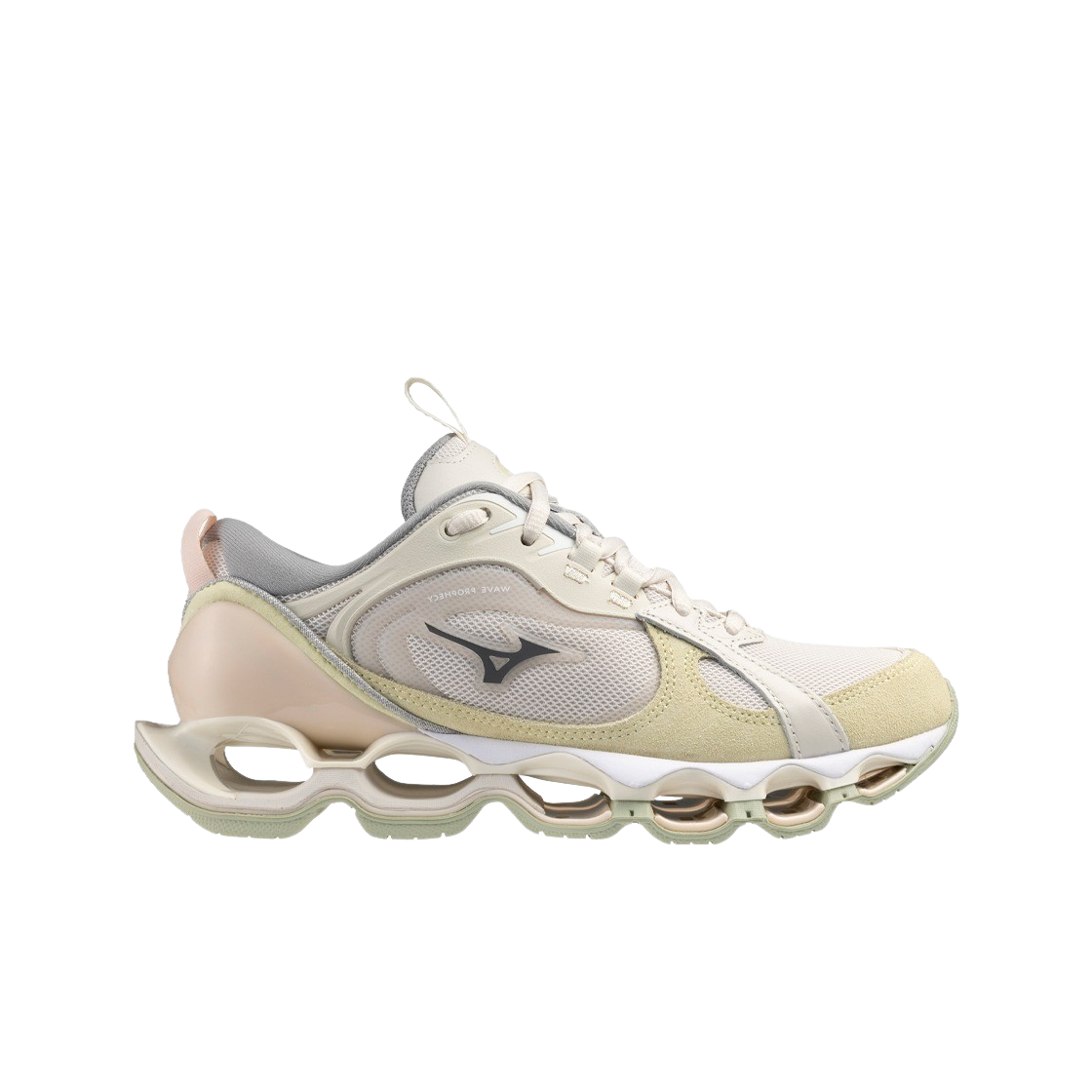 D1GA235011 Mizuno Wave Prophecy β II White Sand Quiet Shade White Jade - 대표 이미지 #1