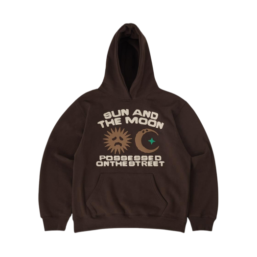 PS23FWHD02BR POTS All Day Hoodie Brown