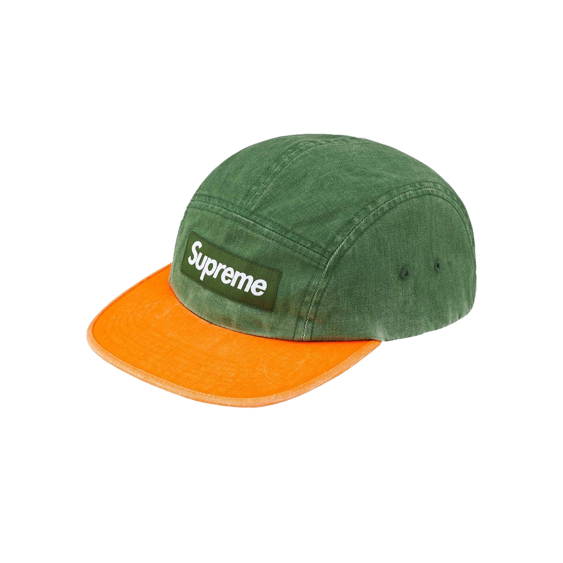 KM4AHTCSP72GN Supreme Pigment 2-Tone Camp Cap Green