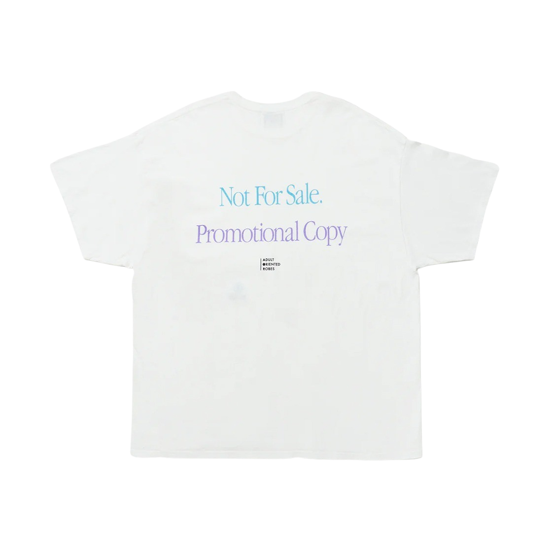 에이오알 낫 폴 세일 티 화이트(AOR Not For Sale Tee White)